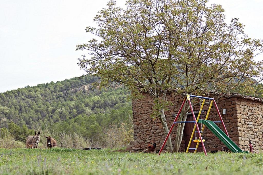 Отель Masia Ca L'Anima La Baronia de Rialb Номер фото